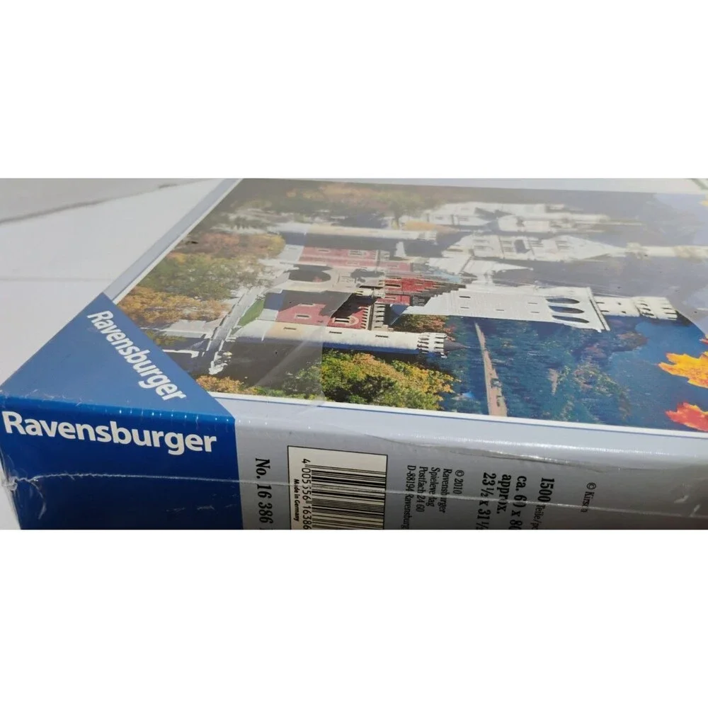 Ravensburger 1500 Pc Puzzle Castle Neuschwanstein (Germany) In Autumn NEW SEALED